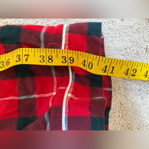 Disney Mickey red plaid Christmas pajama pants size medium - Picture 4 of 6